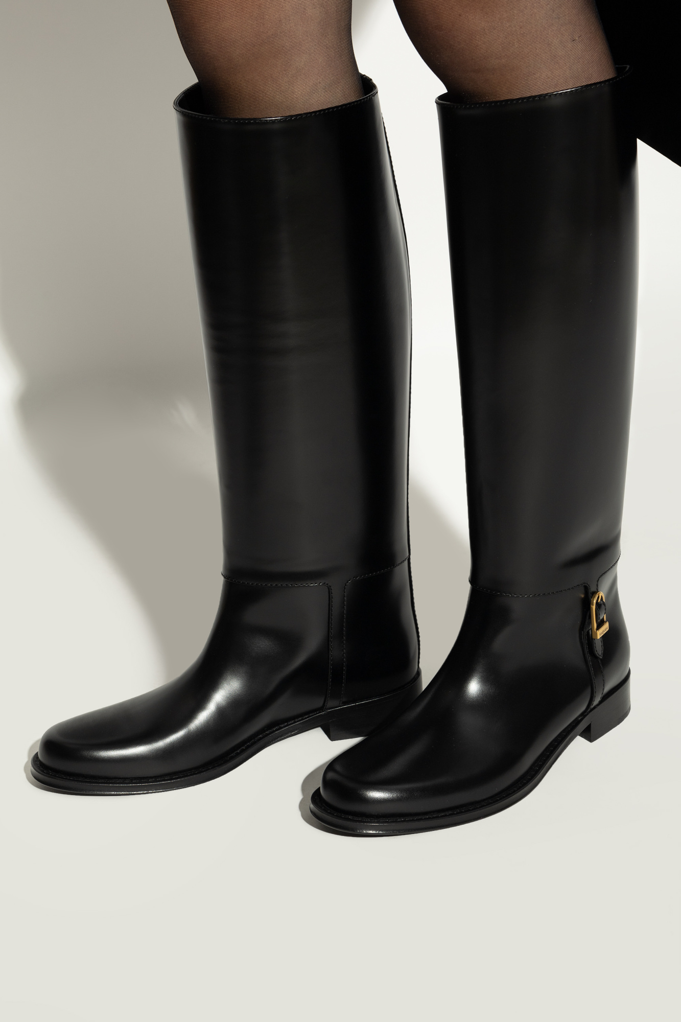 Saint Laurent Leather boots 'Julia' | Women's | Vitkac